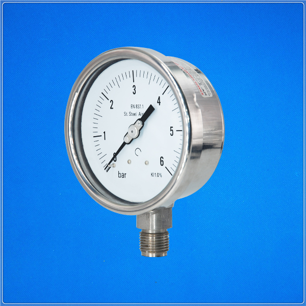 100mm all stainless steel gauge